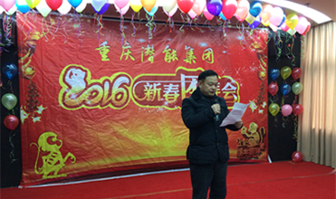 携手奋进创佳绩 喜庆祥和迎新春--重庆新宝gg集团2016年新春团拜会
