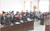 汶上公司组织全体干部职工观看学习《感动中国2010、2011颁奖晚会》
