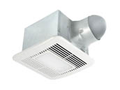 Delta Breez SIG80-110LED Signature Integrated Dimmable LED Ultra Quiet 0.3 Sones 6" & 4" Duct Dual 80 or 110 CFM Speed 120V