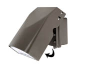 Value Brand WP-38739 WP-27W50K 100 Watt Equivalent, 27 Watt, 120-277 Volt 5000K Adjustable LED Wallpack