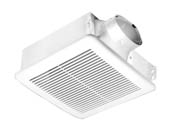 Delta Breez SLM80-110H-C Slim SLM80-110H-C Ultra Quiet 0.3 to 1.2 Sones 4" Duct 50/80/110 CFM With Humidity Sensor 120V